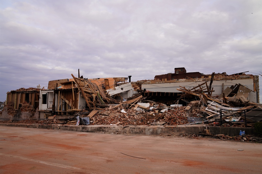 Kentucky locals sift through the destruction left by Midwest Tornado