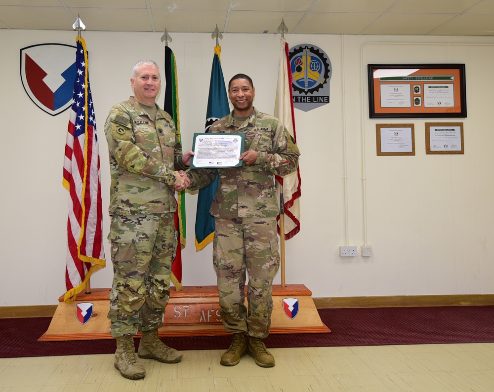 401st Army Field Support Brigade Sustainer of the Week - Dec. 15