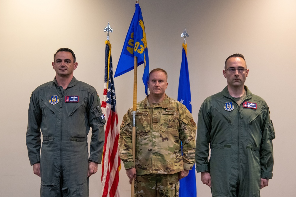 403rd Operations Group Assumption of Command