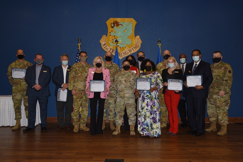 Honorary Commanders induction ceremony 2021