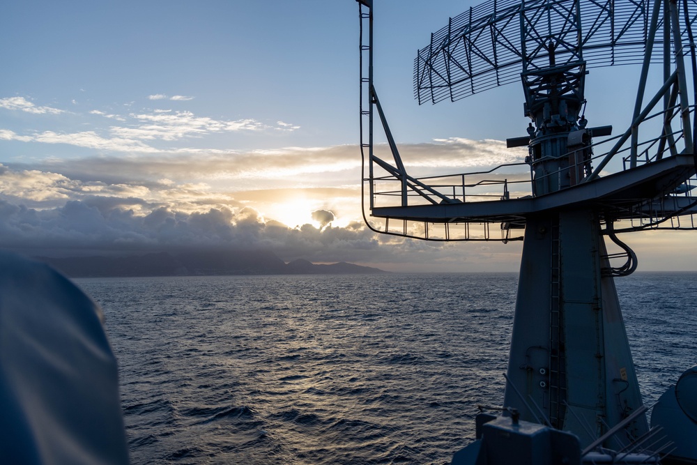 The Harry S. Truman Carrier Strike Group is on a scheduled deployment in the U.S. Sixth Fleet area of operations in support of naval operations to maintain maritime stability and security.