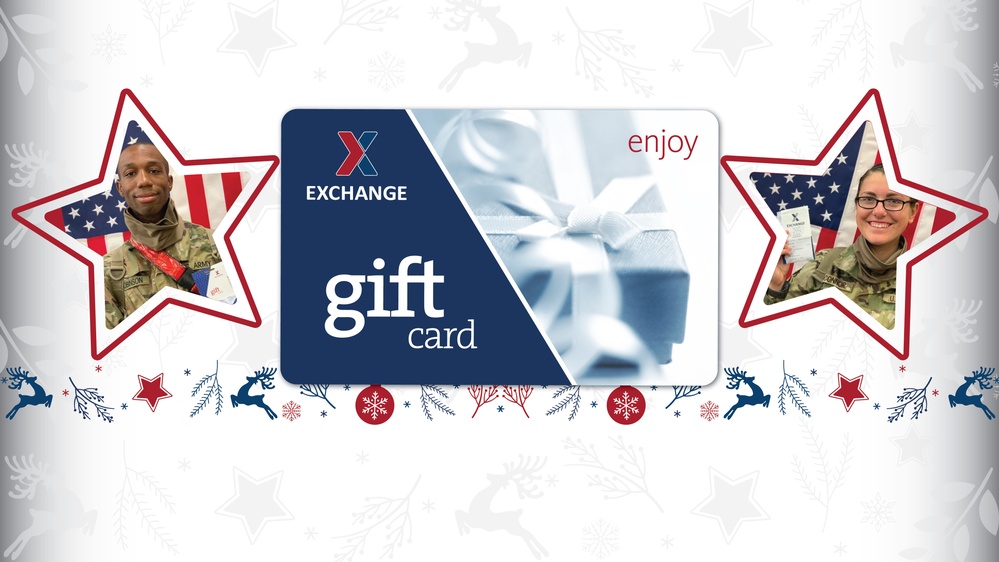 Spread the Joy! Anyone Can Support the Troops with Exchange Gift Cards for the Holidays