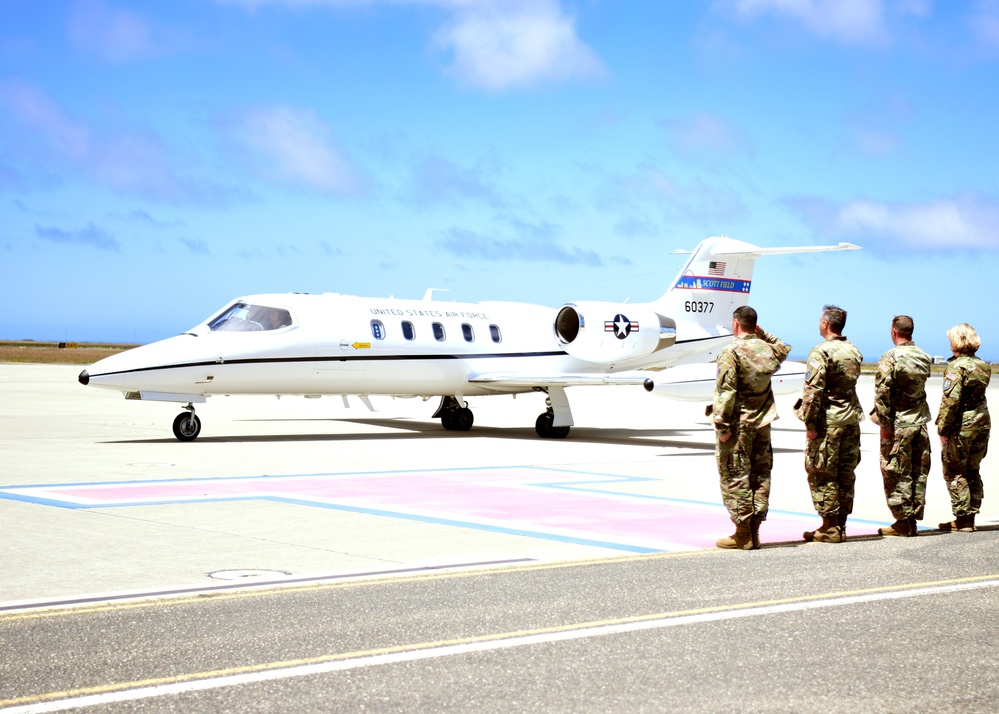 Lt. Gen. Whiting Visits Vandenberg