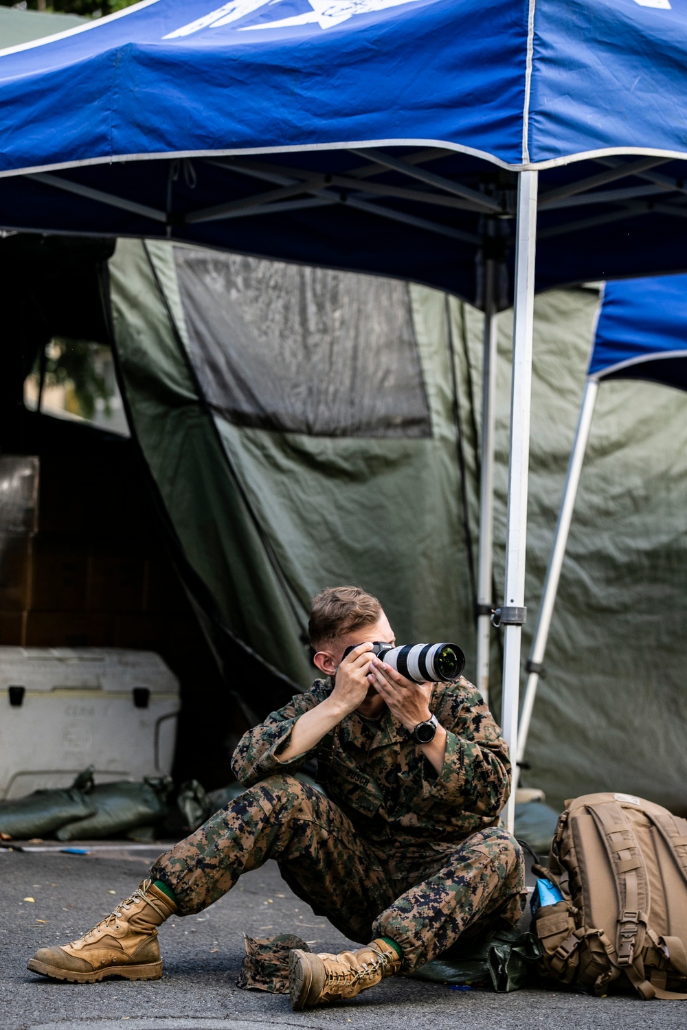 Marines with CLR-3 respond in support of Joint Base Pearl Harbor-Hickam residents