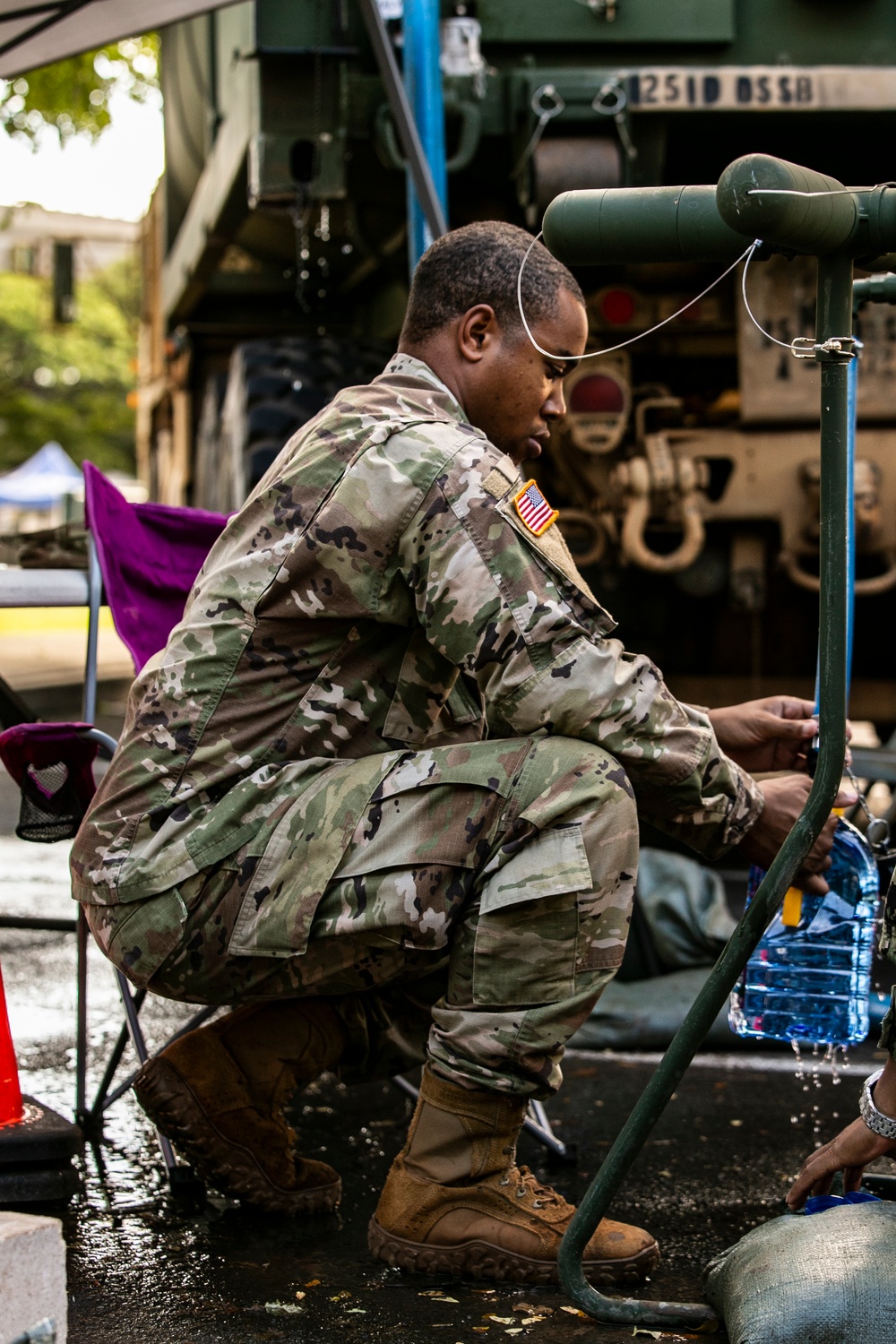 Marines with CLR-3 respond in support of Joint Base Pearl Harbor-Hickam residents