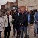 President Joe Biden tours downtown Mayfield after Tornado Damage