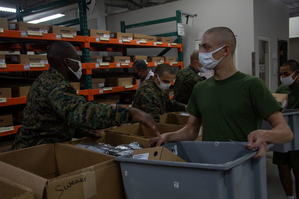 Charlie Company Uniform Fitting