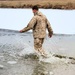 6th Marine Regiment troops jump in for cold-water immersion training at Fort McCoy