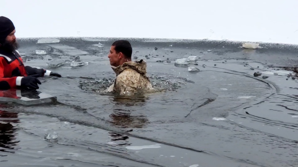 DVIDS - Images - 6th Marine Regiment troops jump in for cold-water ...