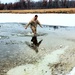 6th Marine Regiment troops jump in for cold-water immersion training at Fort McCoy