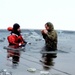 6th Marine Regiment troops jump in for cold-water immersion training at Fort McCoy