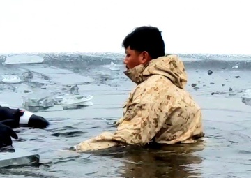 Photo Essay: Marines jump in for cold-water immersion training at Fort McCoy, Part II