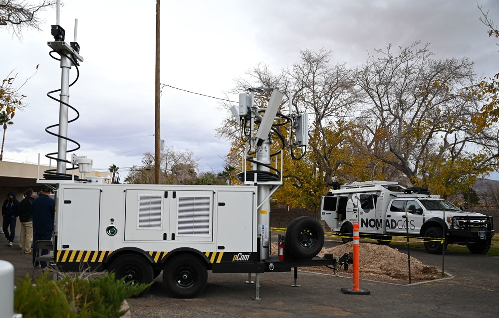 Nellis hosts USAFWC 5G program demonstrations