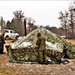 Marines practice tent building during Cold-Weather Operations Course training at Fort McCoy