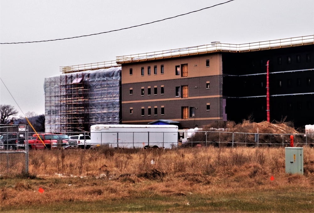 Barracks construction continues in 1600 block at Fort McCoy