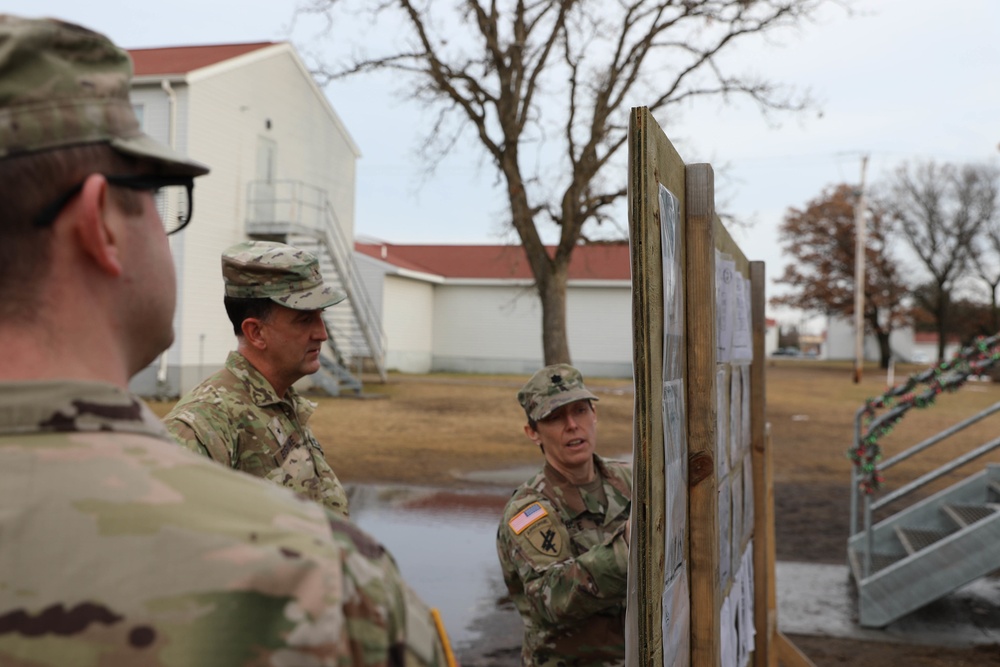 Brig. Gen. Todd Erskine Visits Task Force McCoy