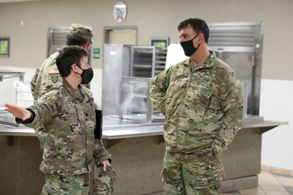 Brig. Gen. Todd Erskine Visits Task Force McCoy