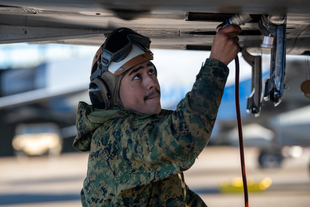 VMFA-112 Conduct Flight Operations out of Hyakuri