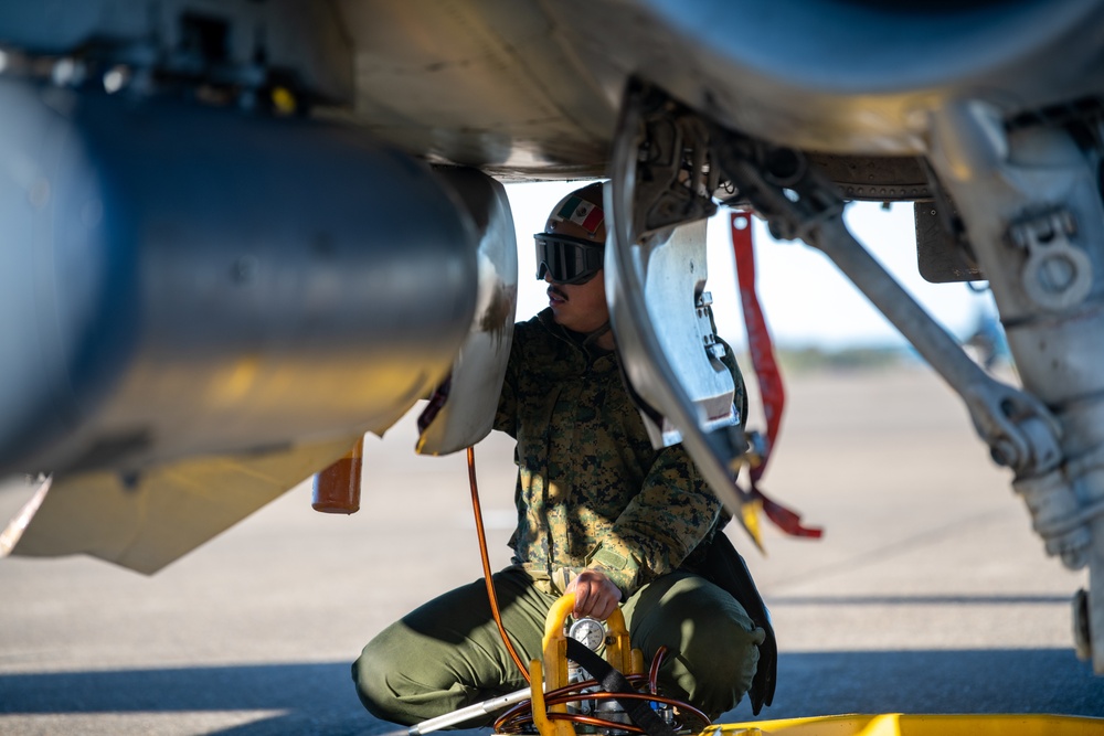 VMFA-112 Conduct Flight Operations out of Hyakuri