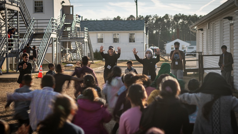 USCRI lends a hand at Fort Pickett