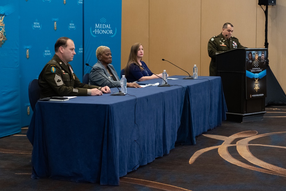 Medal of Honor IHO MSG Plumlee, SFC Cashe and SFC Celiz