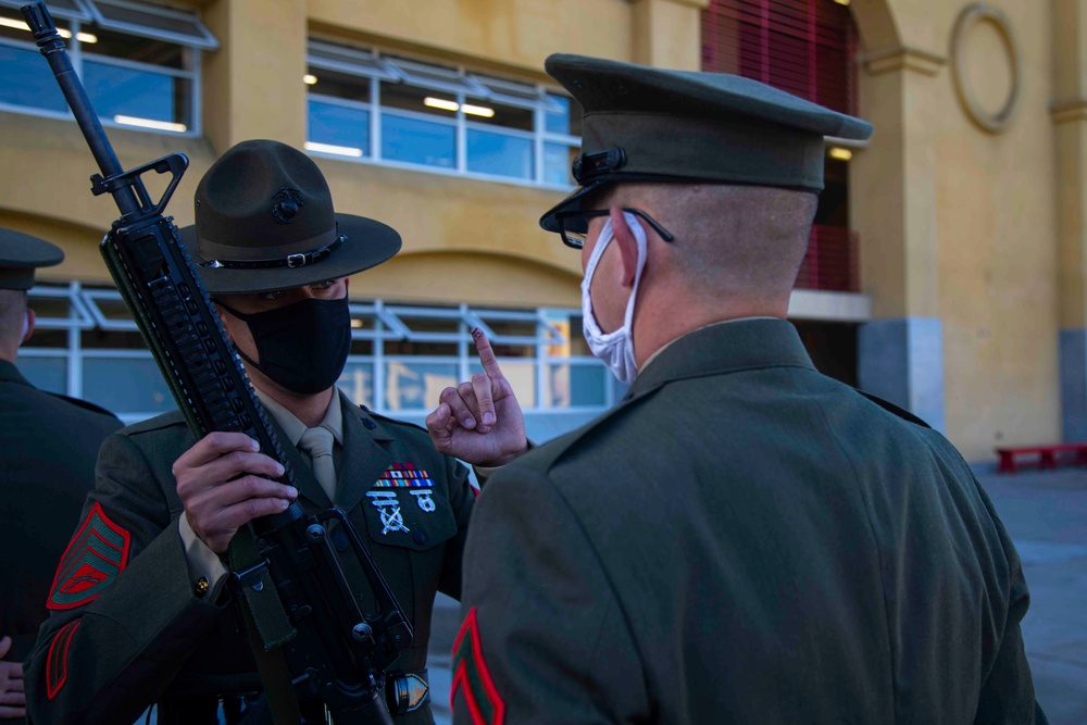 Delta Company Battalion Commanders' Inspection