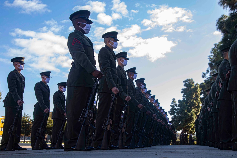 Delta Company Battalion Commanders' Inspection