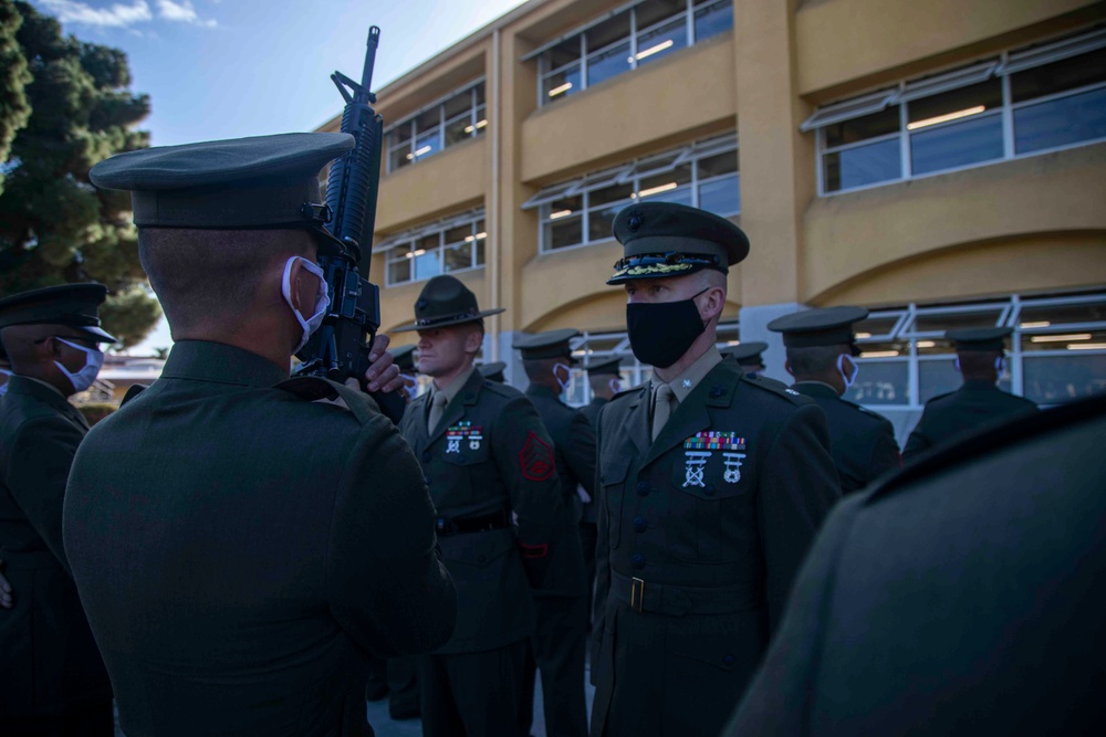 Delta Company Battalion Commanders' Inspection