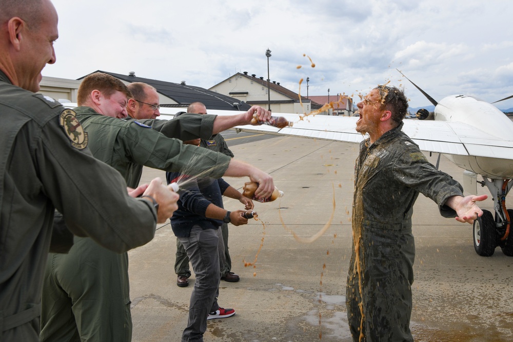 LT Fenske's Final Flight at NAF Misawa