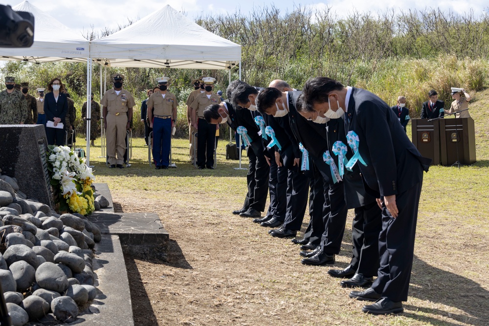 Iwo Jima Reunion of Honor Ceremony