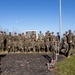 Iwo Jima PME with III MEF CG, Sgt. Maj, and CMC