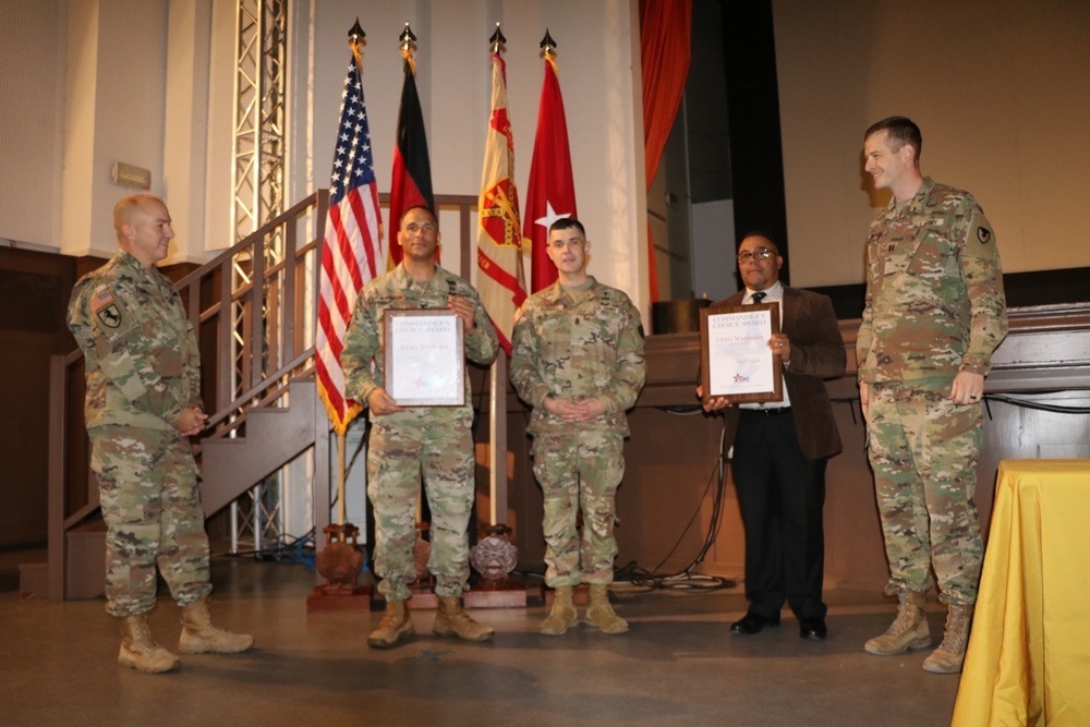 U.S. Army Garrison Wiesbaden CFC awards presented for 2020