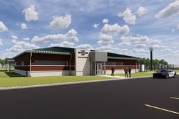 New police station under construction at Fort Indiantown Gap