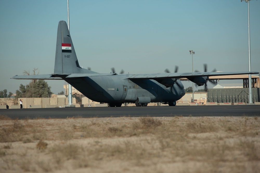 Iraqi Air Force airlift capability supports defeat Daesh mission