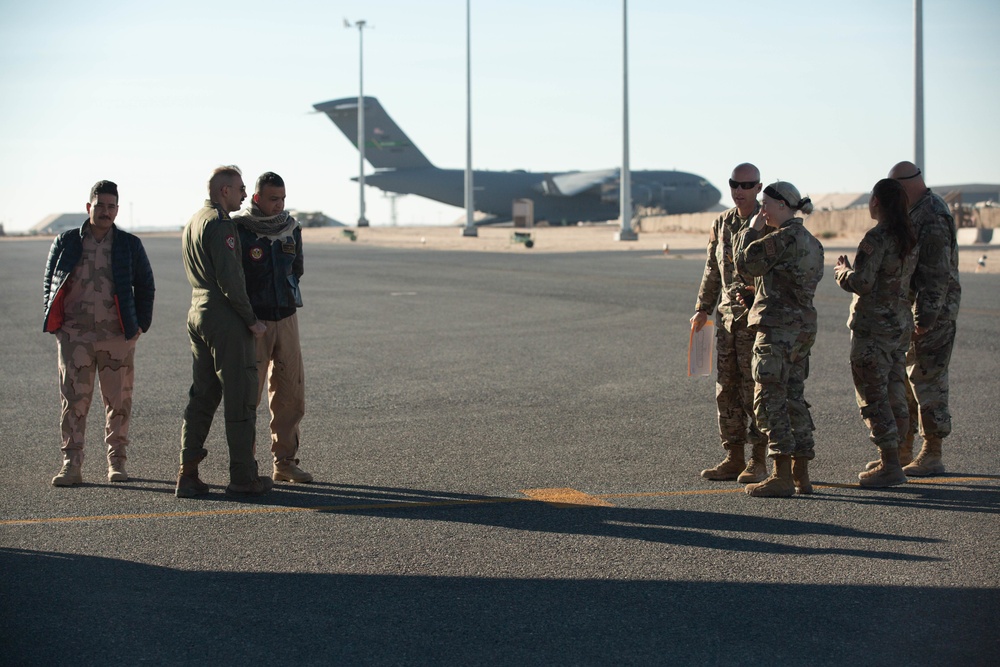 Iraqi Air Force airlift capability supports defeat Daesh mission
