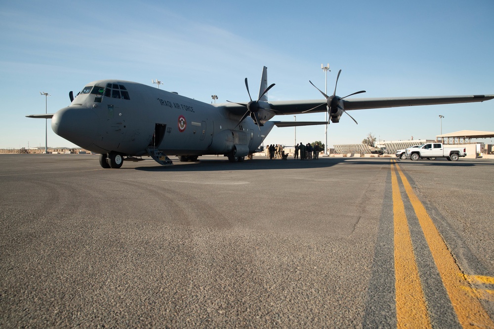 Iraqi Air Force airlift capability supports defeat Daesh mission