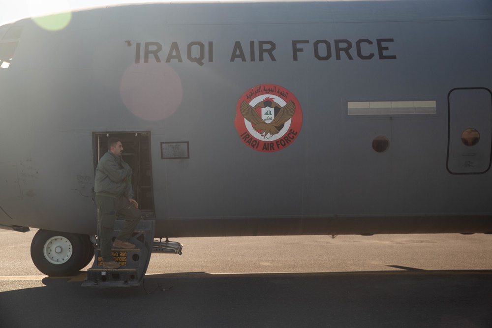 Iraqi Air Force airlift capability supports defeat Daesh mission