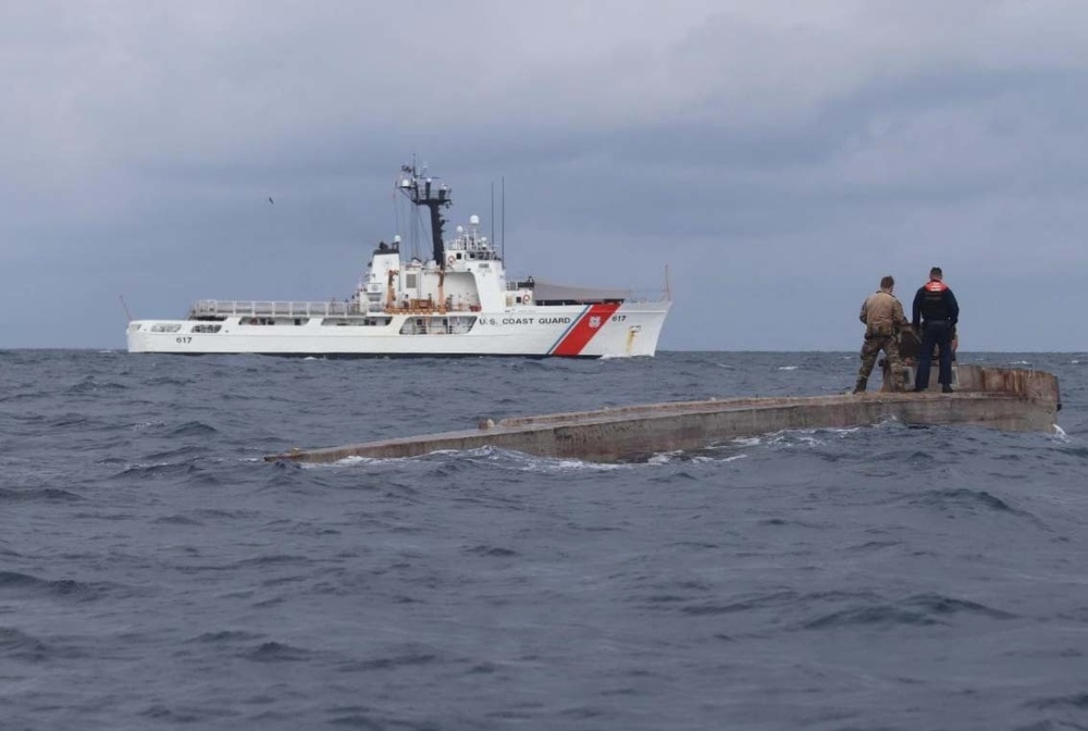 USCGC Vigilant offloads 17,000 pounds of illegal narcotics in Port Everglades, returns to Port Canaveral