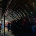 Shaw honorary commanders observe mission from above