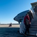 Shaw honorary commanders observe mission from above