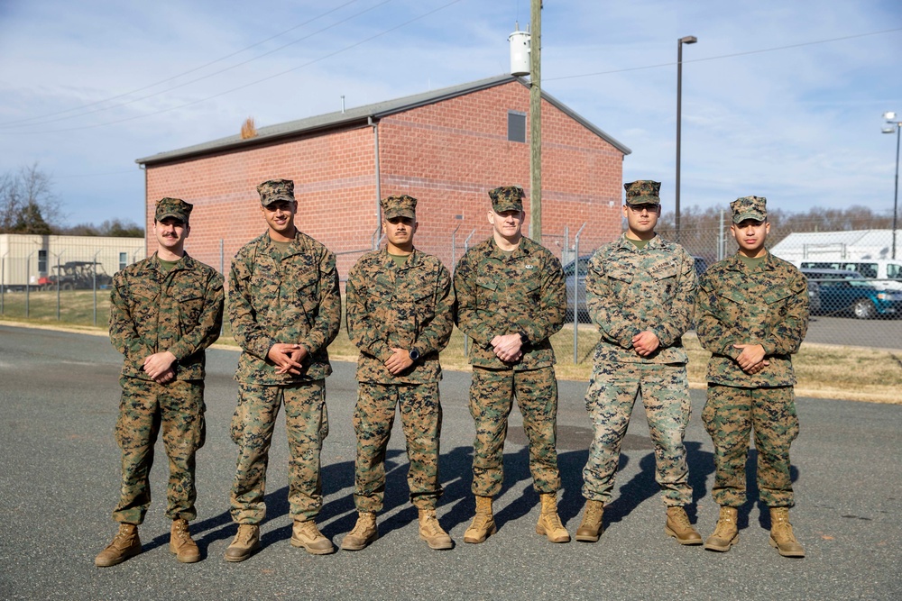 Top Enlisted Marine visits Marines supporting Operation Allies Welcome