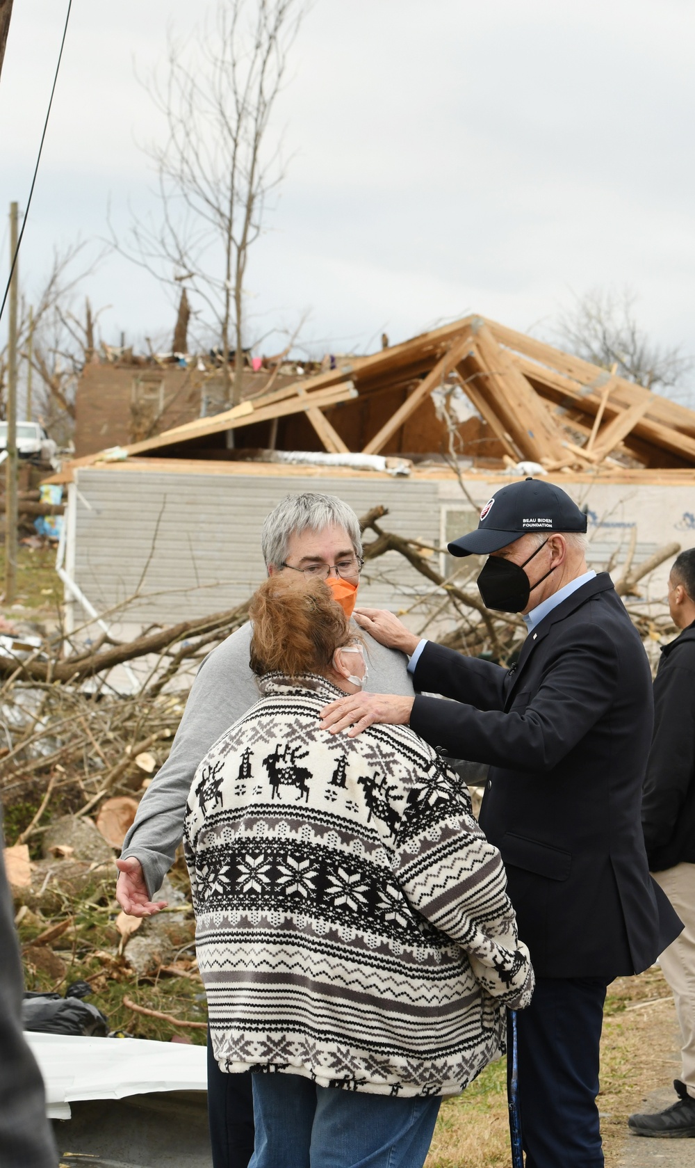 President Biden Visits Neighborhoods Impacted By Recent Tornadoes