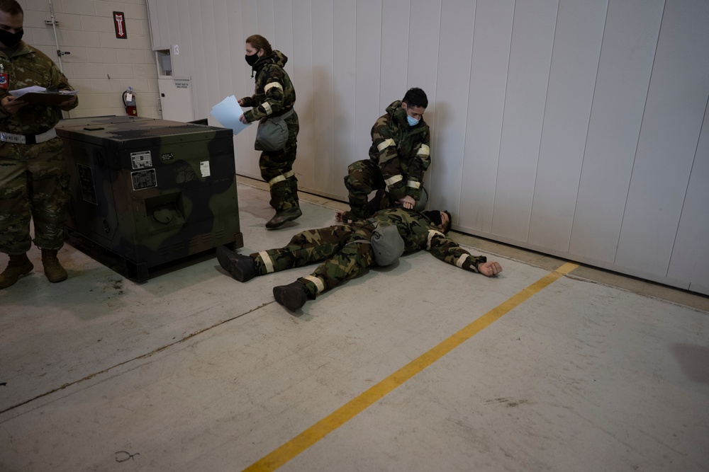 181st SFS conducts midpoint inspection readiness exercise