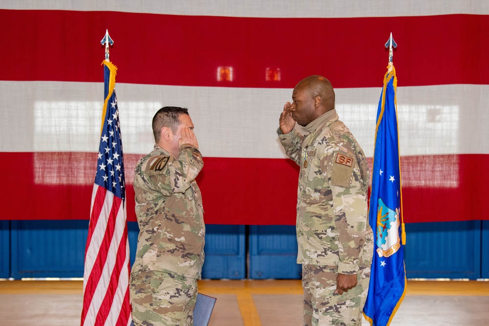 Master Sgt Grimes Retirement Ceremony