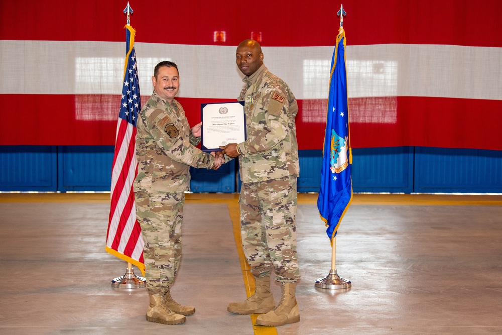 Master Sgt Grimes Retirement Ceremony