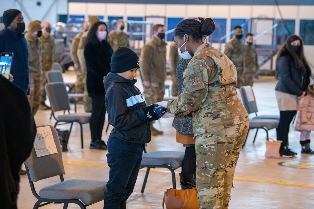 Master Sgt Grimes Retirement Ceremony