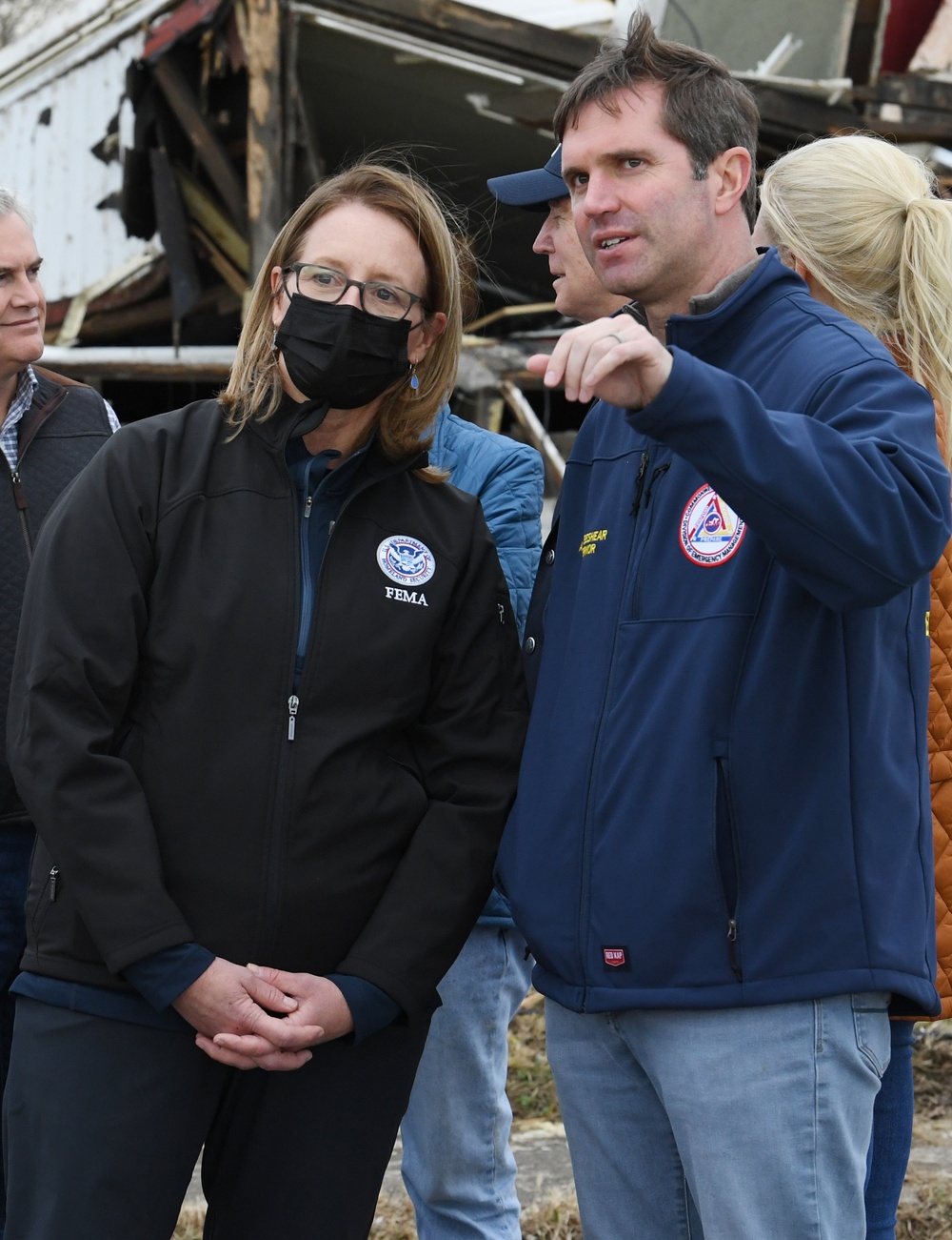 President Biden Visits Neighborhoods Impacted By Recent Tornadoes