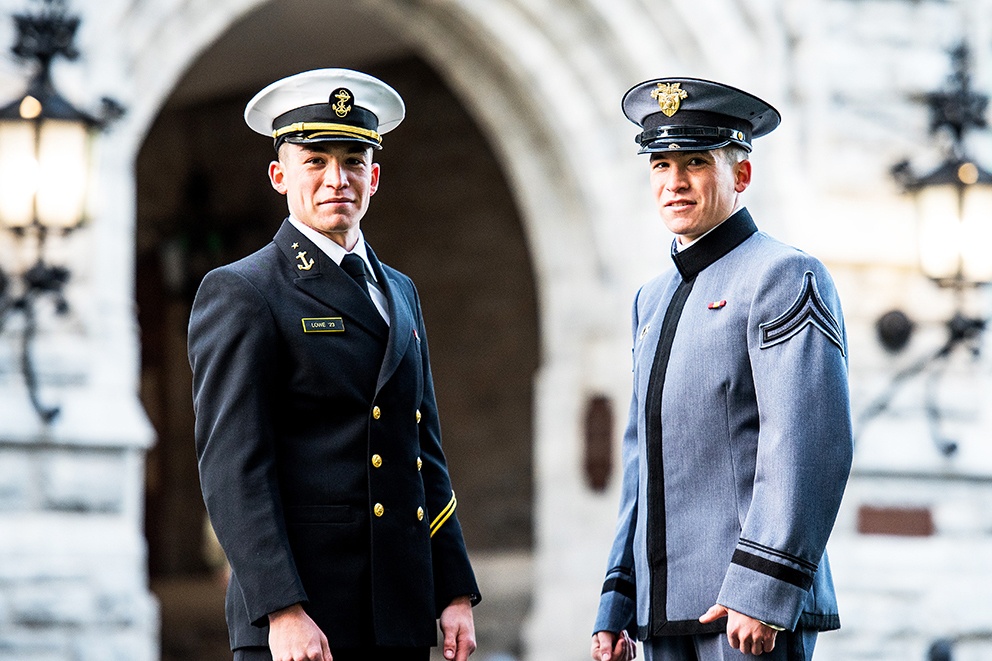 Brothers in Arms: Close siblings on opposing end of Army-Navy rivalry