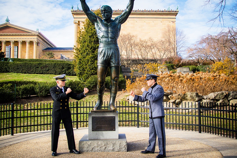 Brothers in Arms: Close siblings on opposing end of Army-Navy rivalry