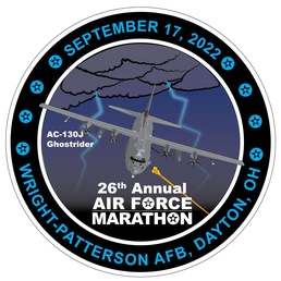 2022 Air Force Marathon Graphic